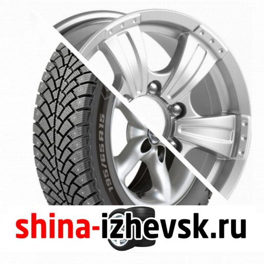Колесо в сборе BF Goodrich G Force Stud 215/65 R16 Q 102 + СКАД Рейнджер 7xR16 5×139.7 ET40 DIA98.5 Черный матовый в Ижевске